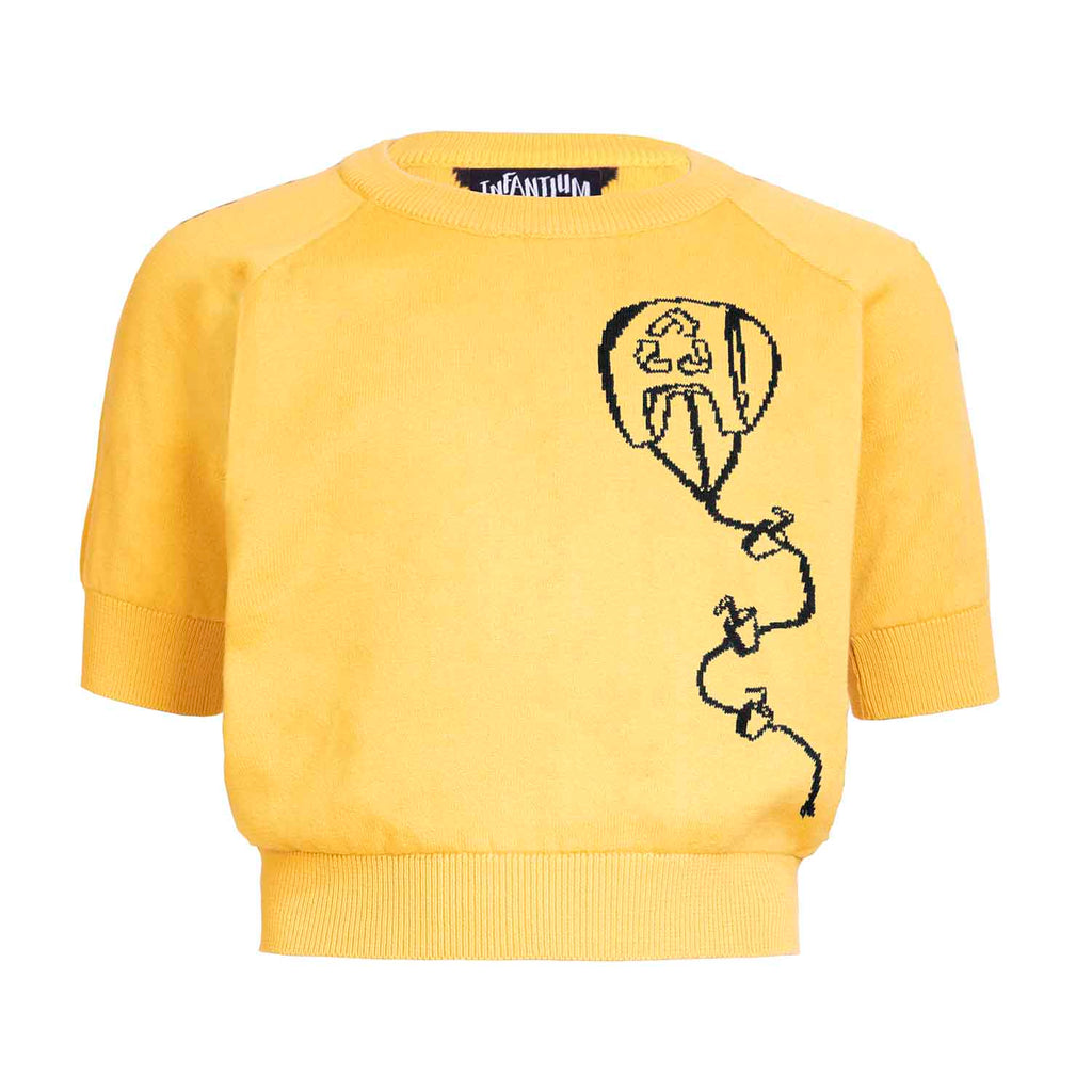 The Kite Knit Top — Yellow